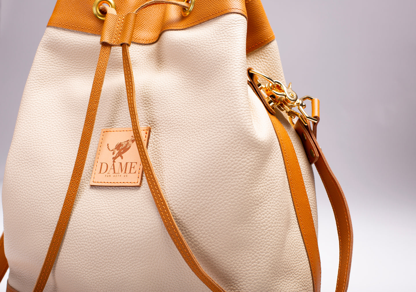 Look 2: The Valencia Bucket Bag & The Roxbury Duffle Bag