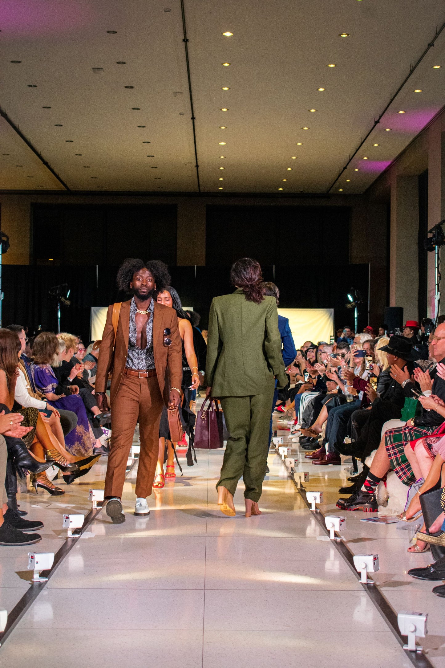Look 5: The Audubon Backpack & The Regatta Handbag