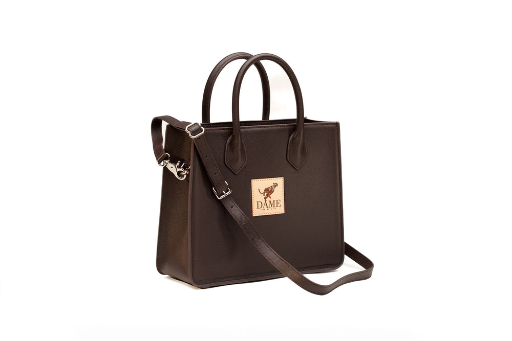Mariner Hardside Tote - Cacao