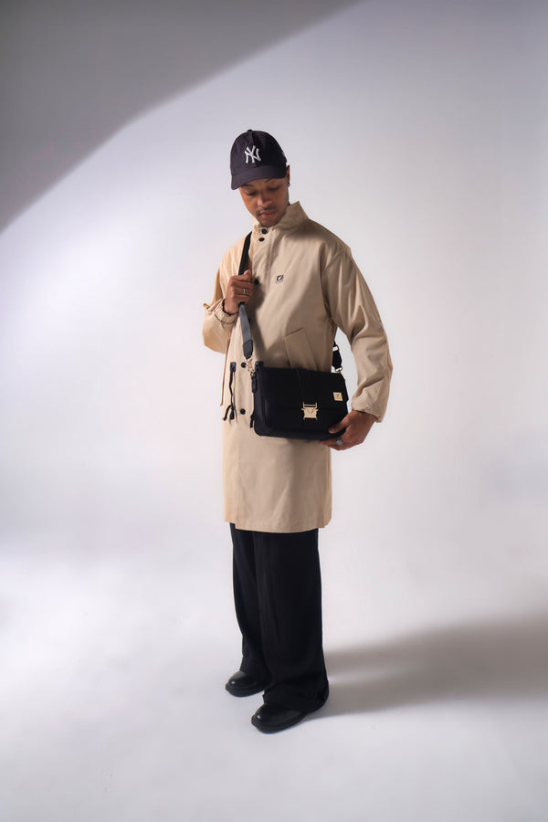 Lexington Corso Messenger Bag - Obsidian