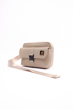 Lennox Chest Bag - Parchment