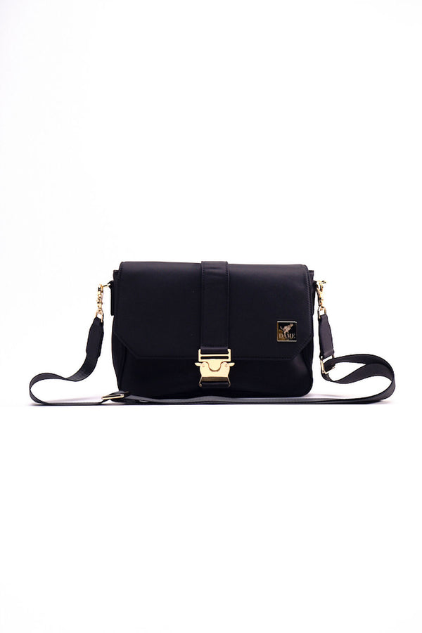 Lexington Corso Messenger Bag - Obsidian