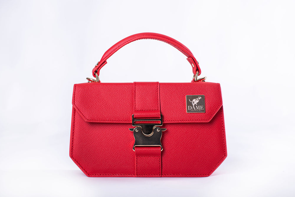 Granada Handbag - Ruby