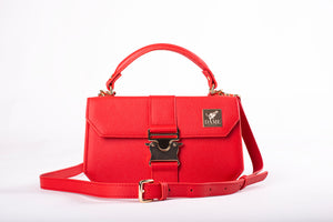 Granada Handbag - Ruby